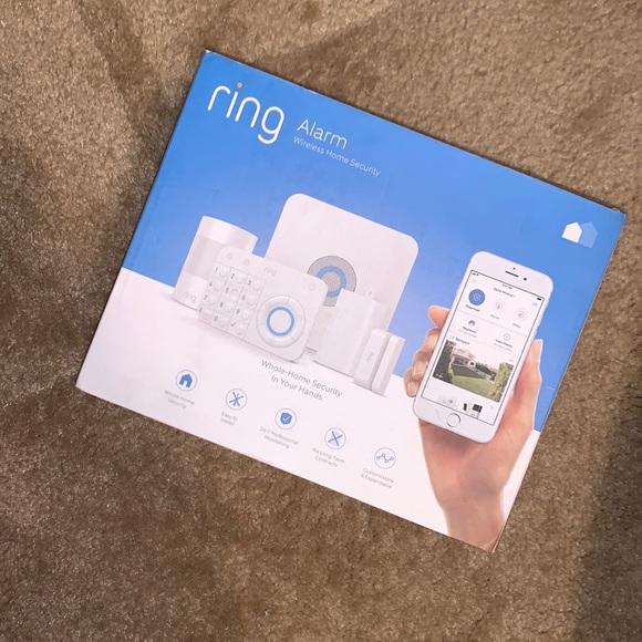 NIB Ring Home Alarm Security Kit, 5-Piece - Picture 1 of 9